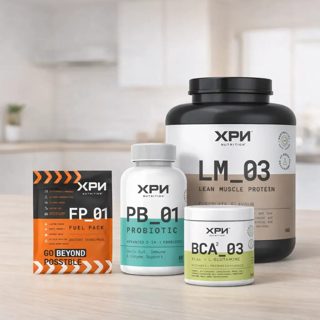 XPN Nutrition Fit Foundation Beginner Athlete Combos featuring fitness supplements and starter kit for new athletes.