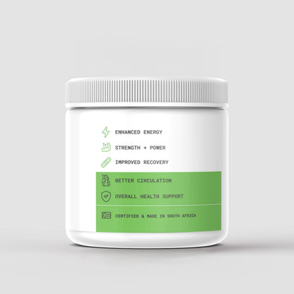 XPN Nutrition Creatine Transport powder container, showing benefits for performance and recovery in a fitness setting