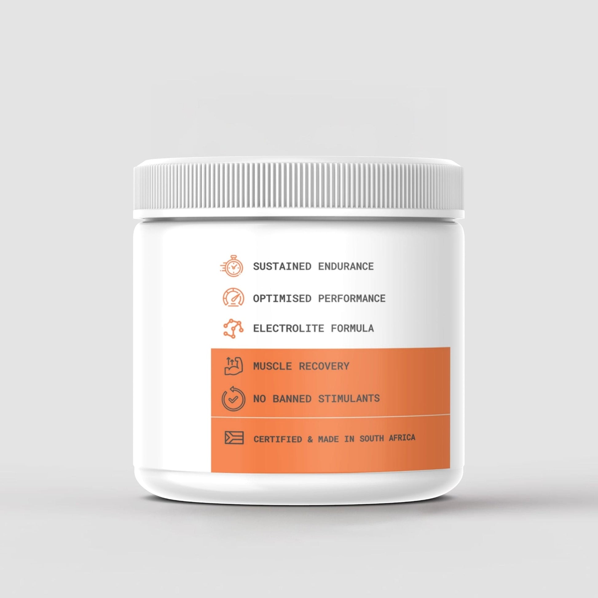 XPN Nutrition EN_UR3 Endurance Energy Mix 500g jar, designed for performance and recovery, showing the supplement powder and packaging.
