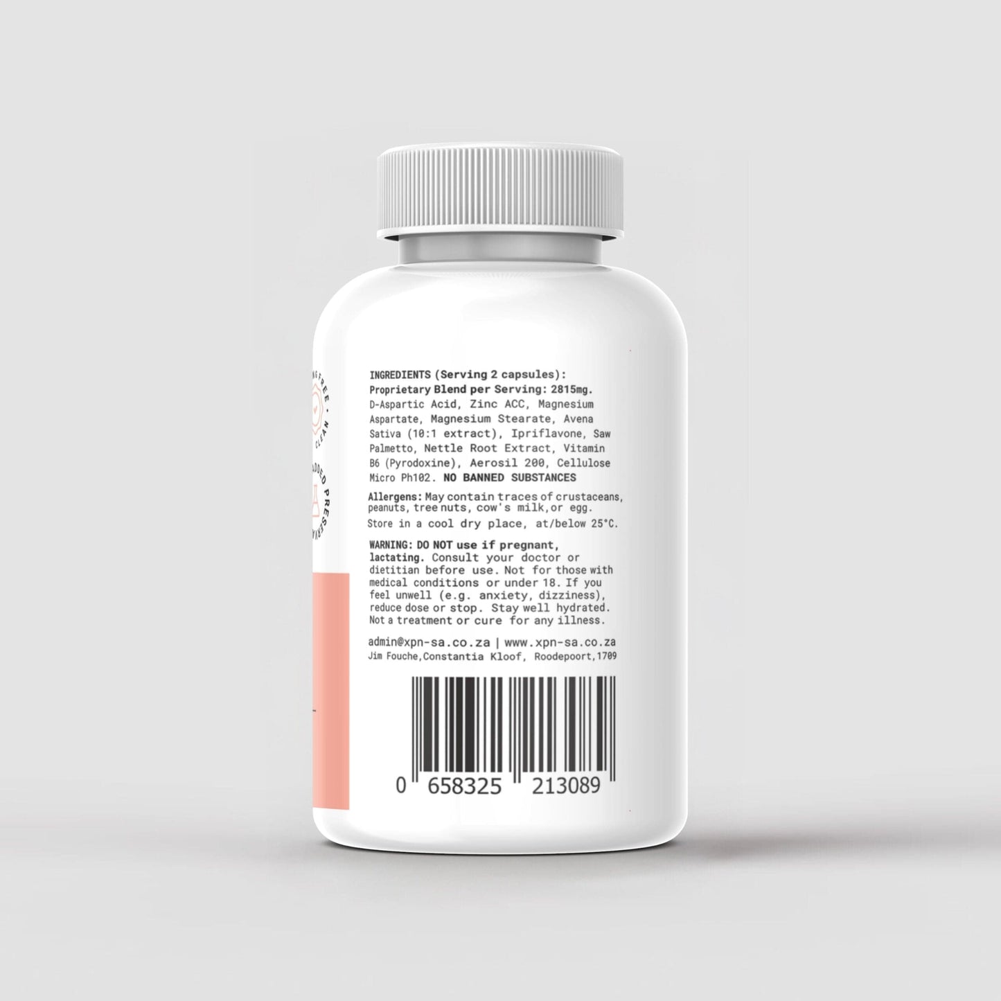 XPN Nutrition Femovantage daily health supplement bottle with 120 capsules, designed for women's wellness and vitality.
