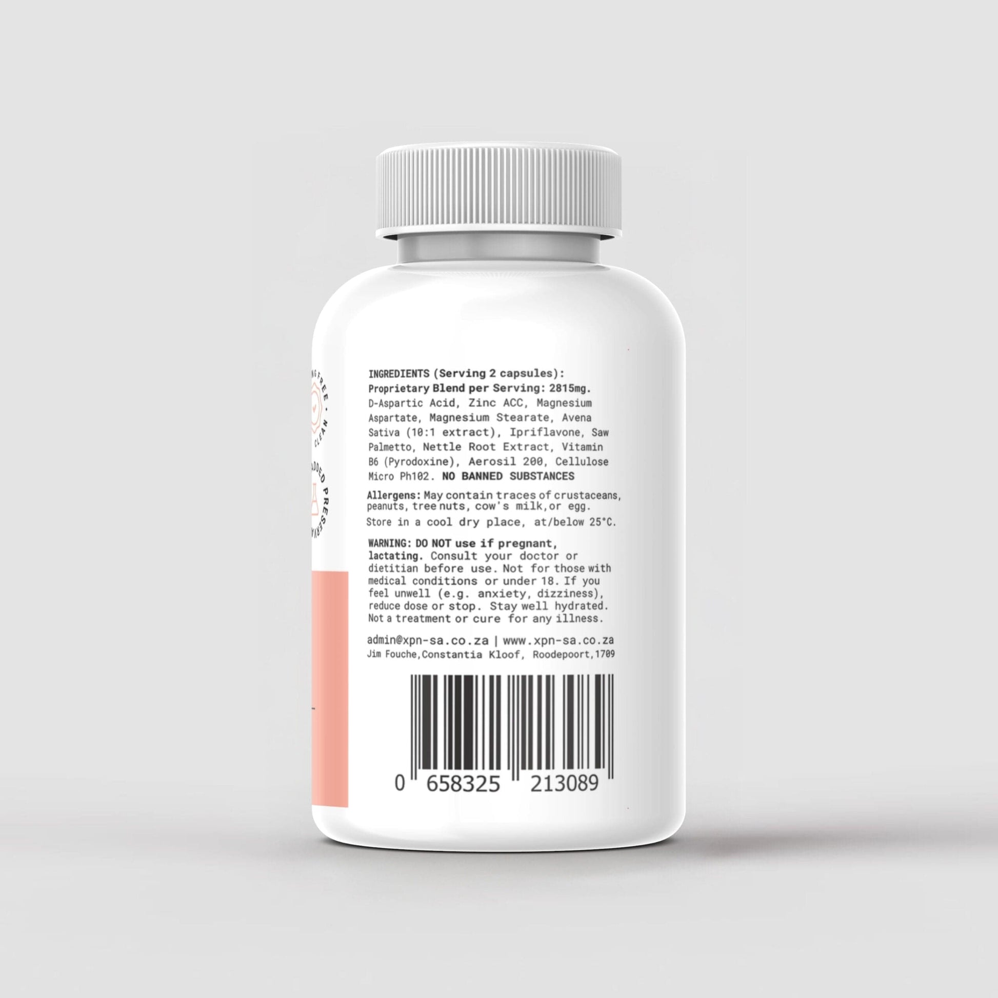 XPN Nutrition Femovantage daily health supplement bottle with 120 capsules, designed for women's wellness and vitality.