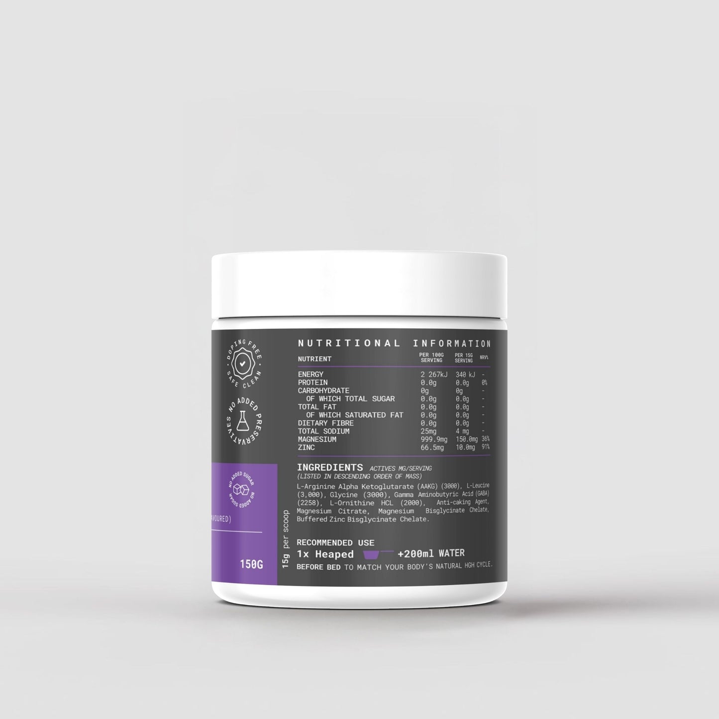XPN Nutrition HGH_03 Elevate Growth Hormone supplement in 150g container, designed for performance and recovery.